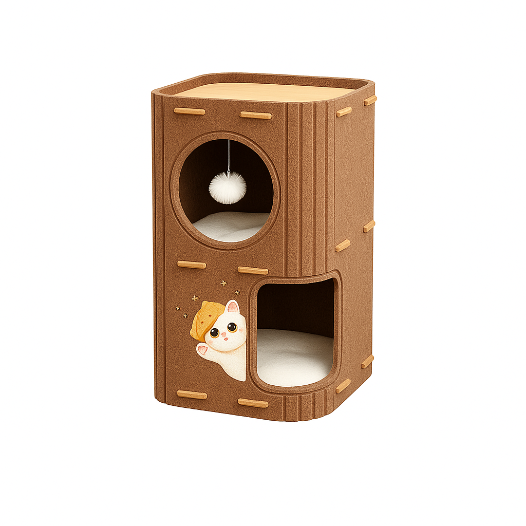 TORRE RASCADOR MODULAR DE FIELTRO - Trokales