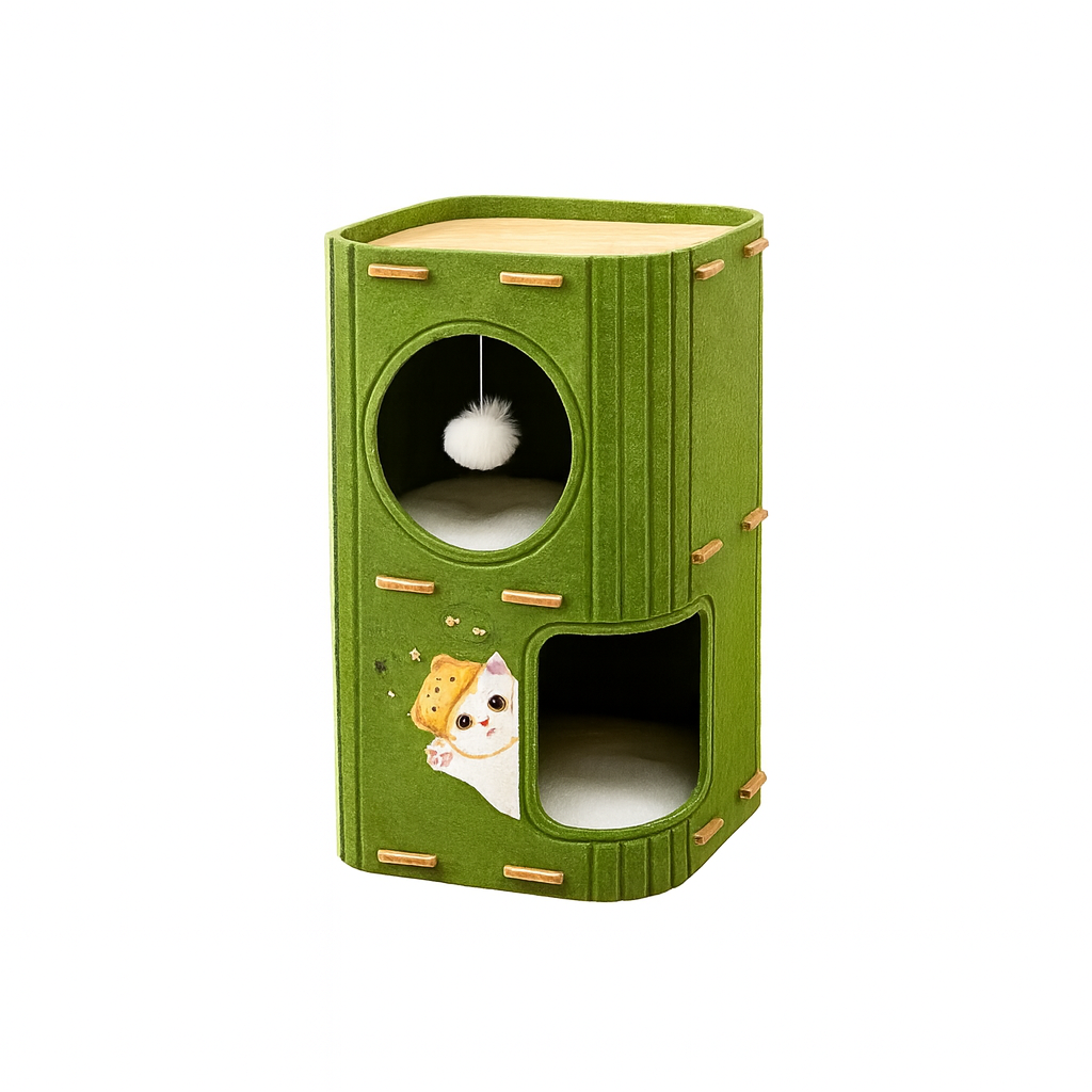 TORRE RASCADOR MODULAR DE FIELTRO - Trokales