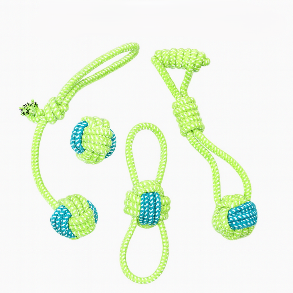 PACK DE TRES CUERDAS CON PELOTAS