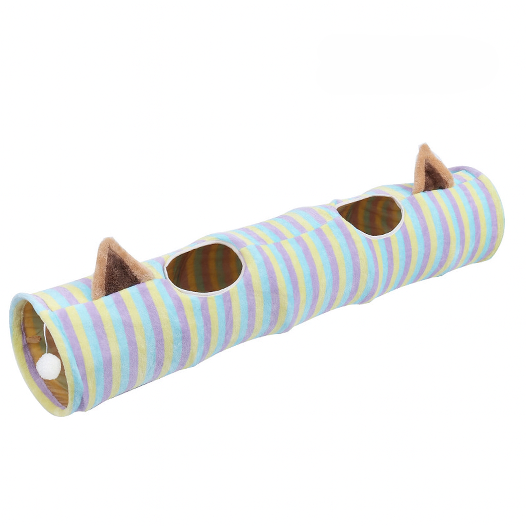 TUNEL PLEGABLE PARA GATOS - Trokales