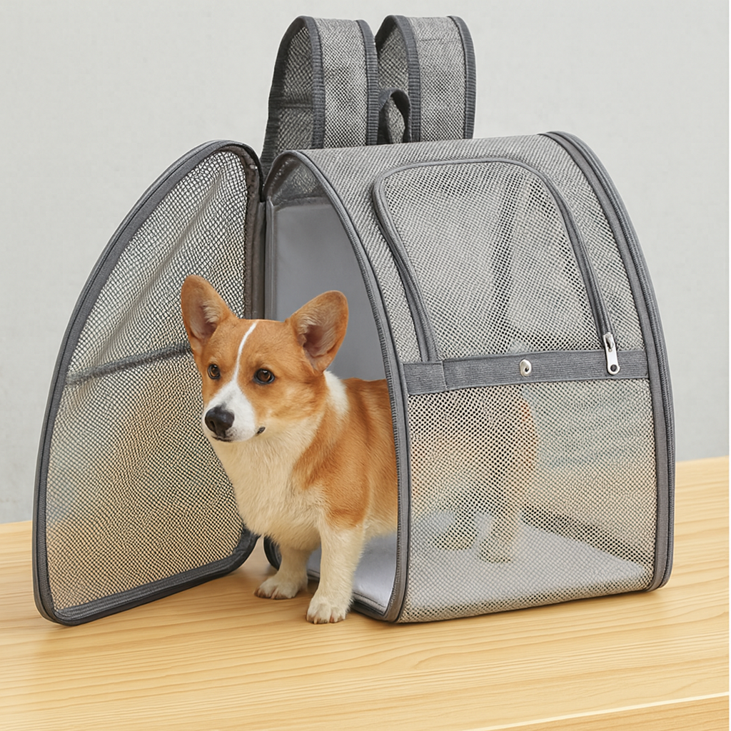 MOCHILA TRANSPIRABLE PARA MASCOTA - Trokales