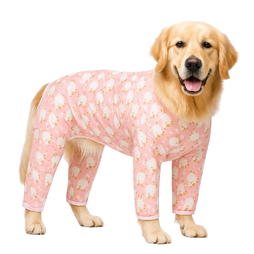 alt="Body Protector Pijama Perros – vista lateral"