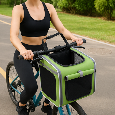 CESTA DE BICICLETAS PARA MASCOTAS - Trokales