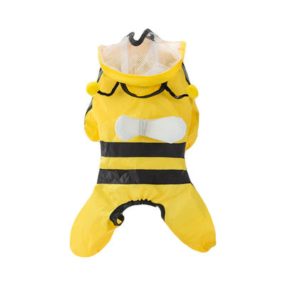 IMPERMEABLE CON CAPUCHA PARA MASCOTAS - Trokales