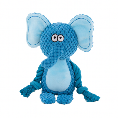 JUGUETE DE PELUCHE CHIRRIANTE CON CUERDA - Trokales