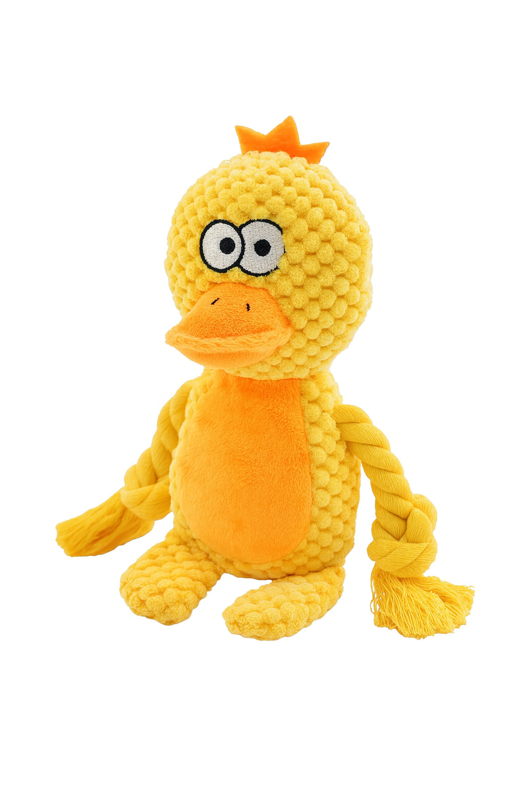JUGUETE DE PELUCHE CHIRRIANTE CON CUERDA - Trokales