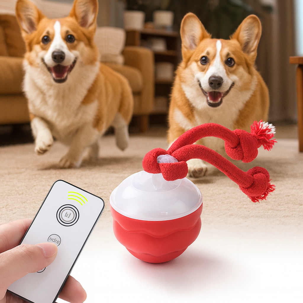 PELOTA INTERACTIVA RECARGABLE CON CONTROL REMOTO - Trokales